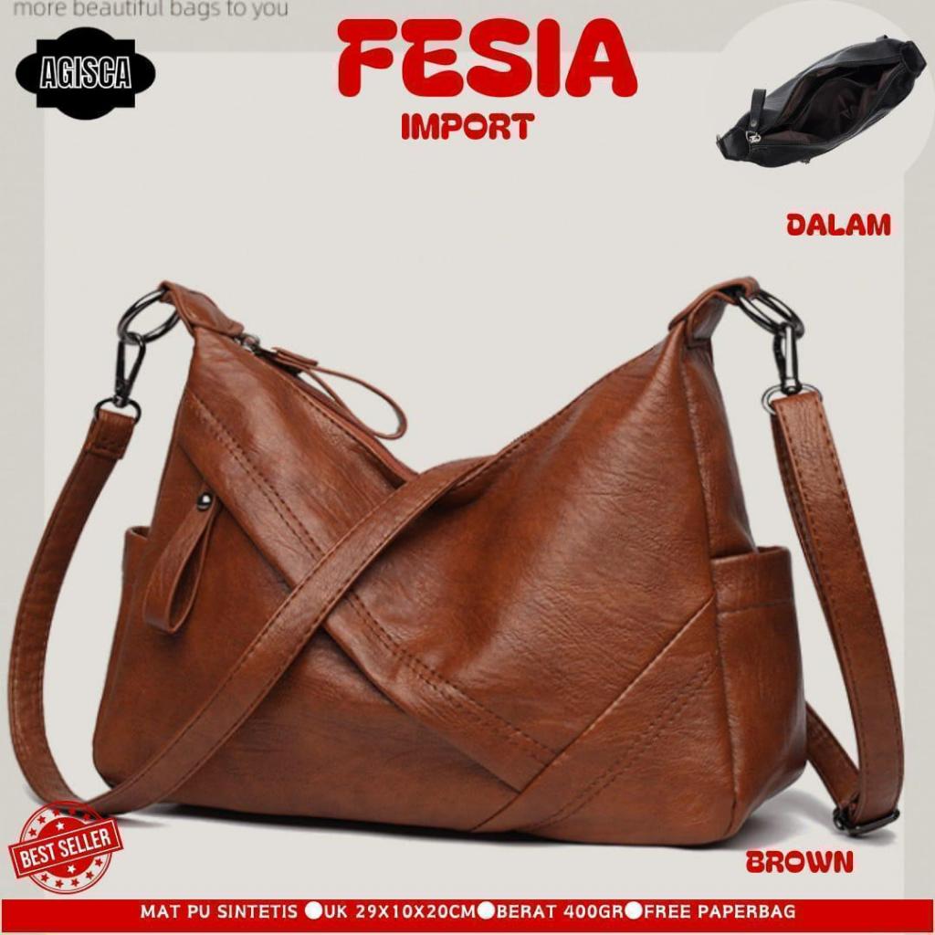 Tas Selempang Wanita Import Fesia Tas Selempang By Agisca