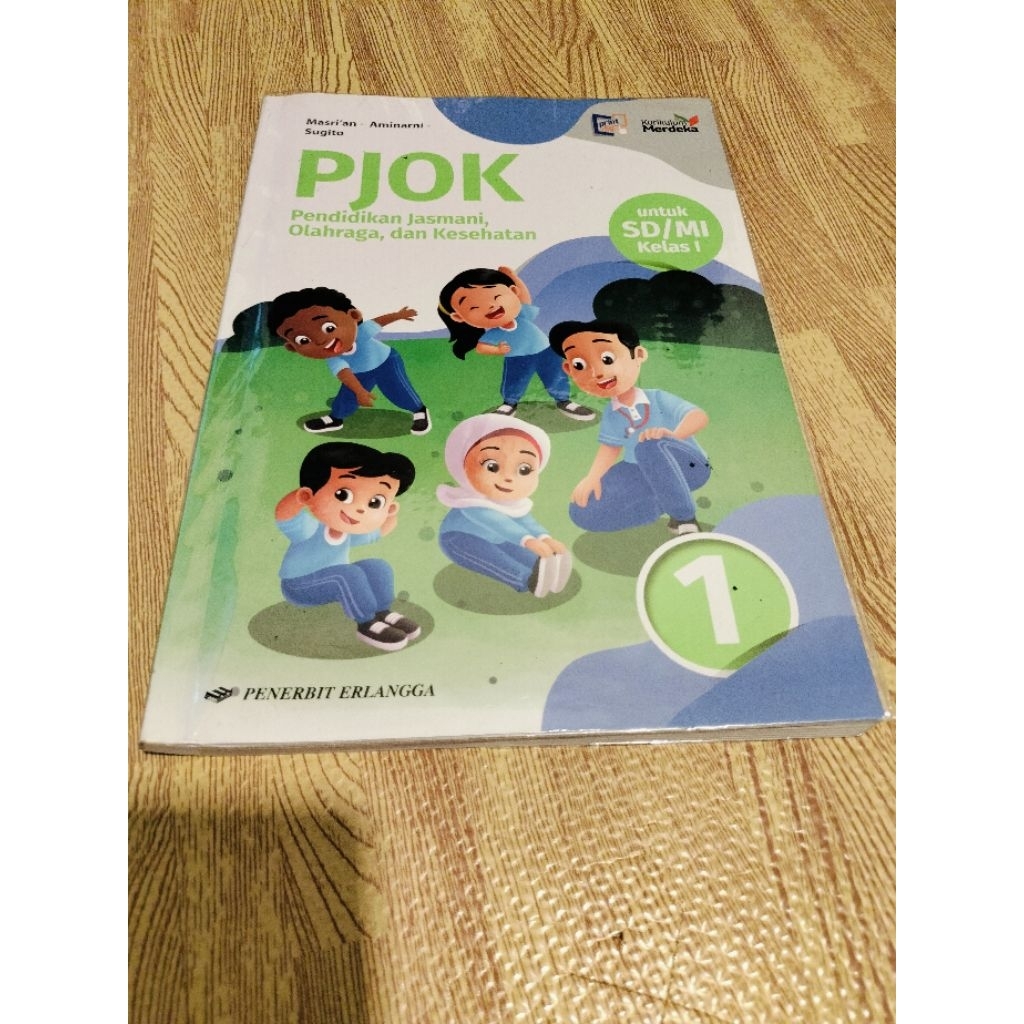 [Preloved] Erlangga - Buku  PJOK Kelas 1SD