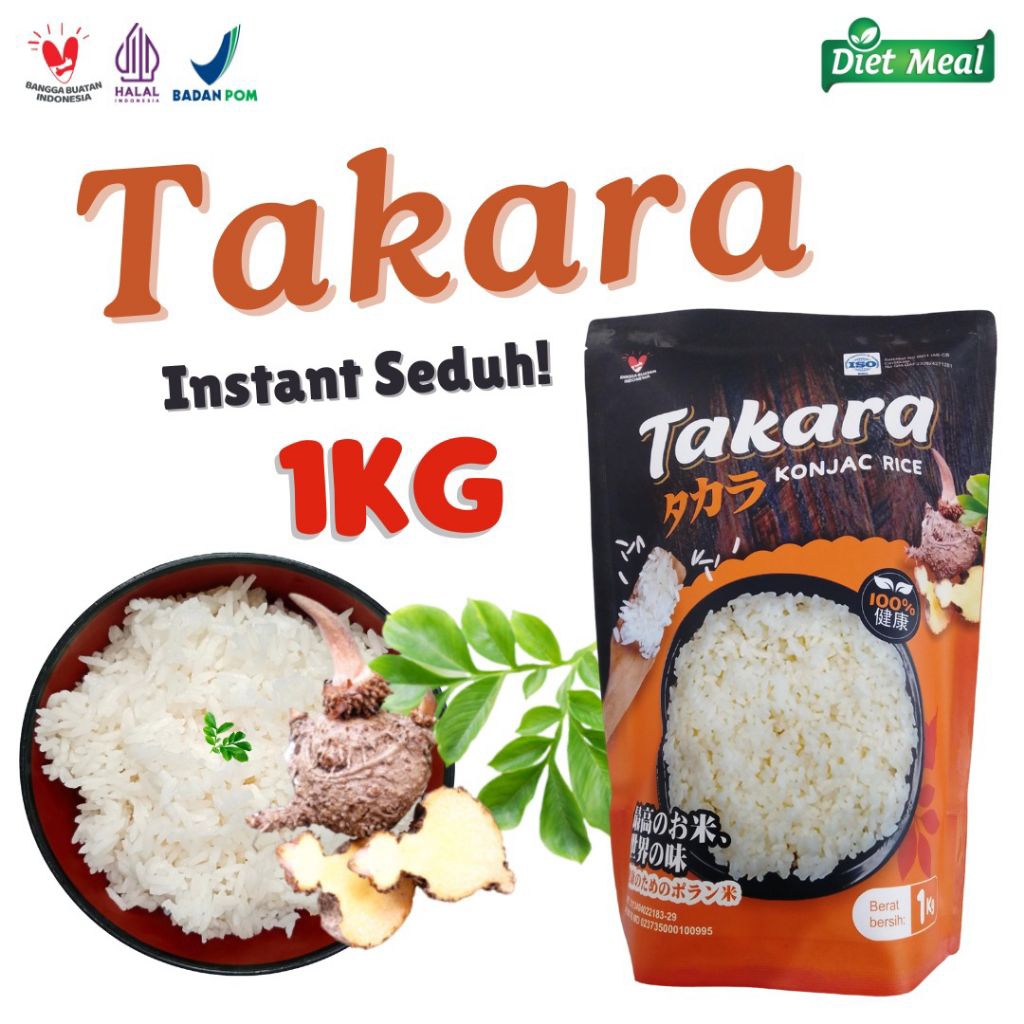

Beras Porang shirataki TAKARA # 1 KG