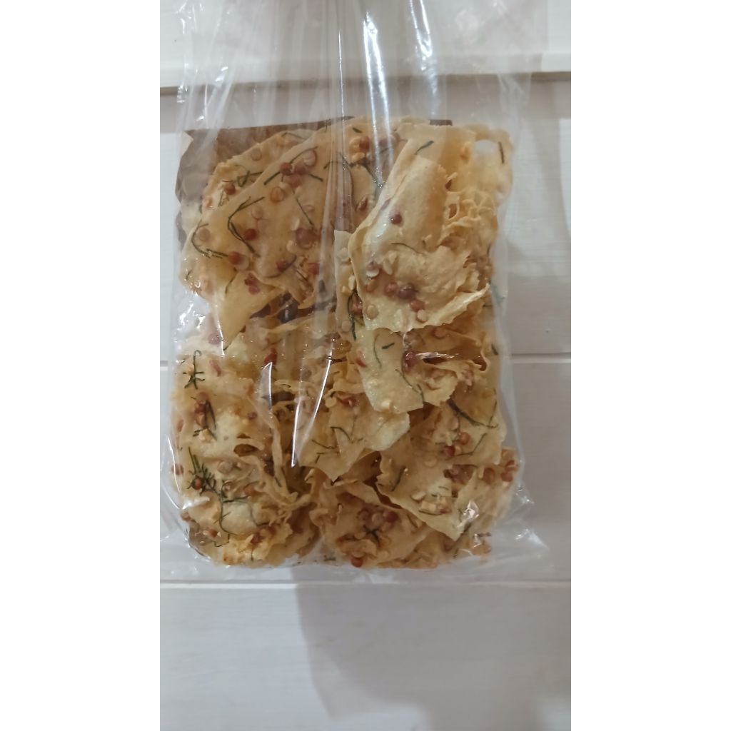 

Peyek Kacang Tanah Daun Jeruk