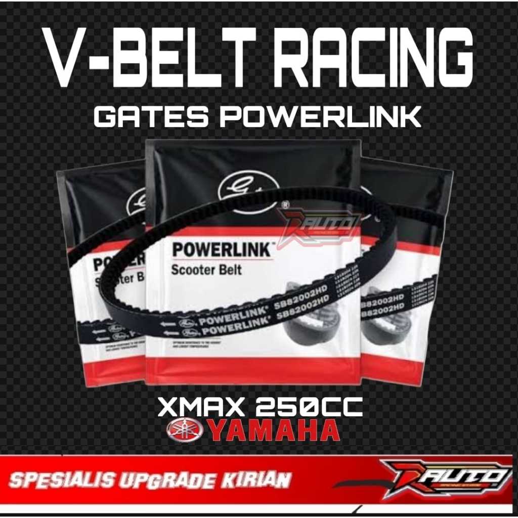 XMAX 250 CC Vanbelt XMAX V Belt XMAX 250 CC Van belt Fanbelt Vbell Vbelt V-Belt Vanbell Vanbelt XMax
