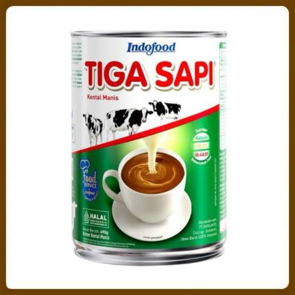 

Tiga sapi Susu Kremer Kental Manis 490g