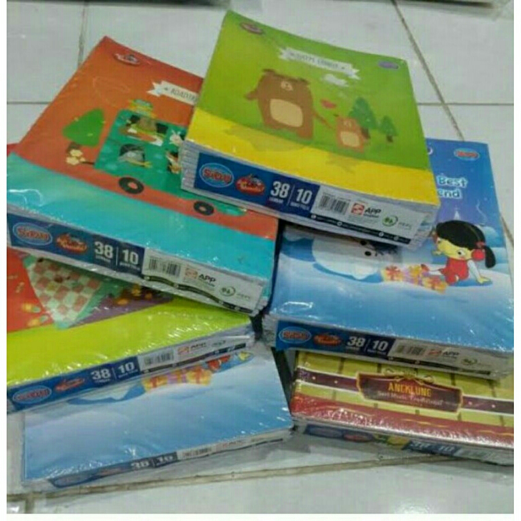 

Buku sidu 38 1 pak isi 10 buku