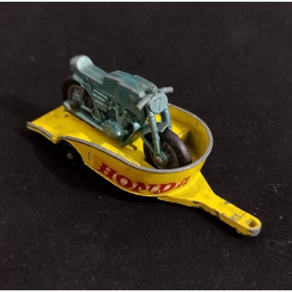 Lesney England Motorcycle Trailer too