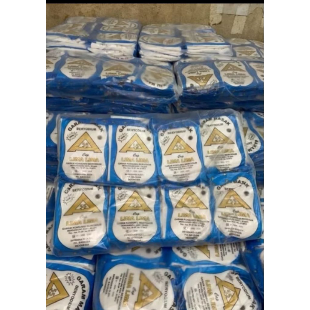 

40Pcs Garam Masak 100gr /Garam Beryodium /Garem /Bumbu Dapur