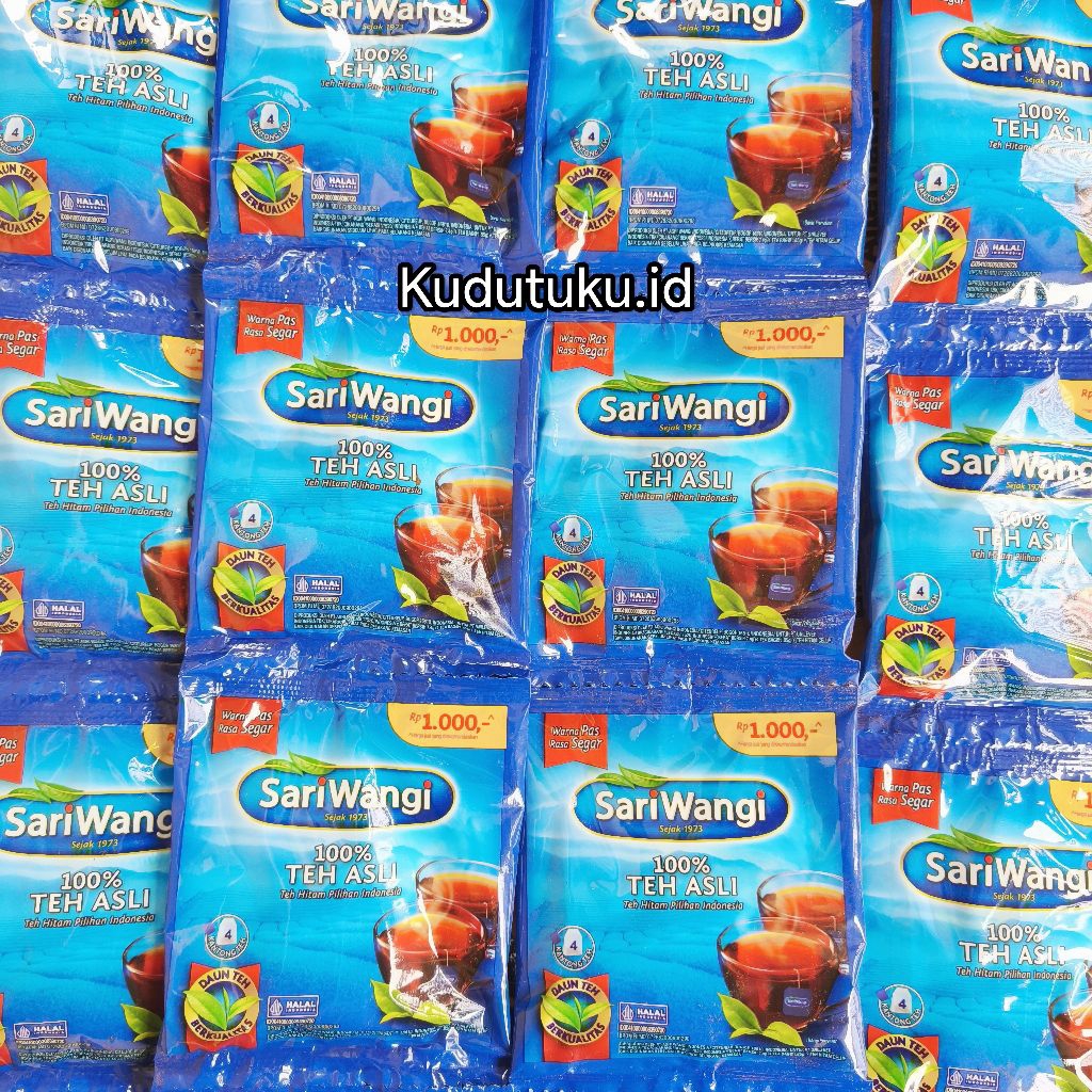 

6 PCS - SARIWANGI TEH SACHET 1 RENCENG 7,4g - TEH SARI WANGI 1 RENCENG