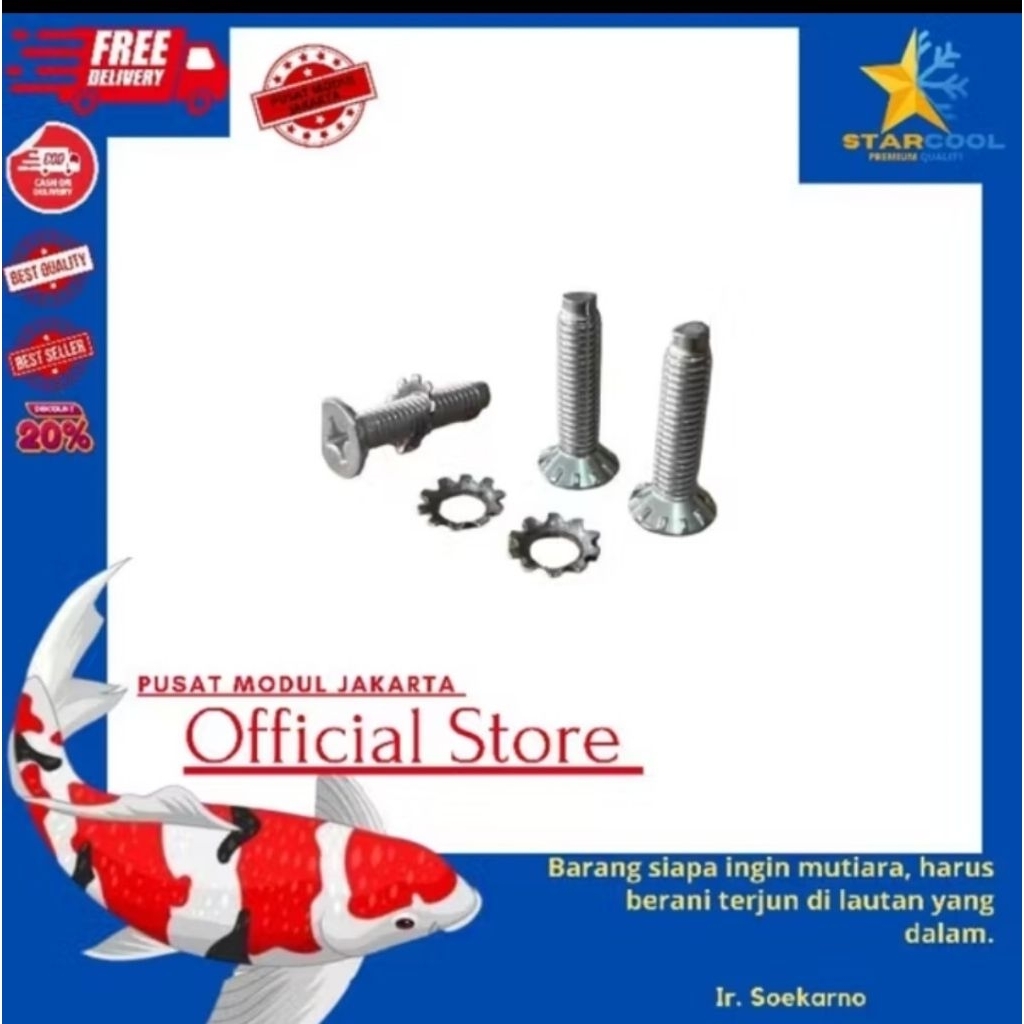 ELECTROLUX, Baut pulsator / piringan mesin cuci electrolux top loading  / bukaan atas