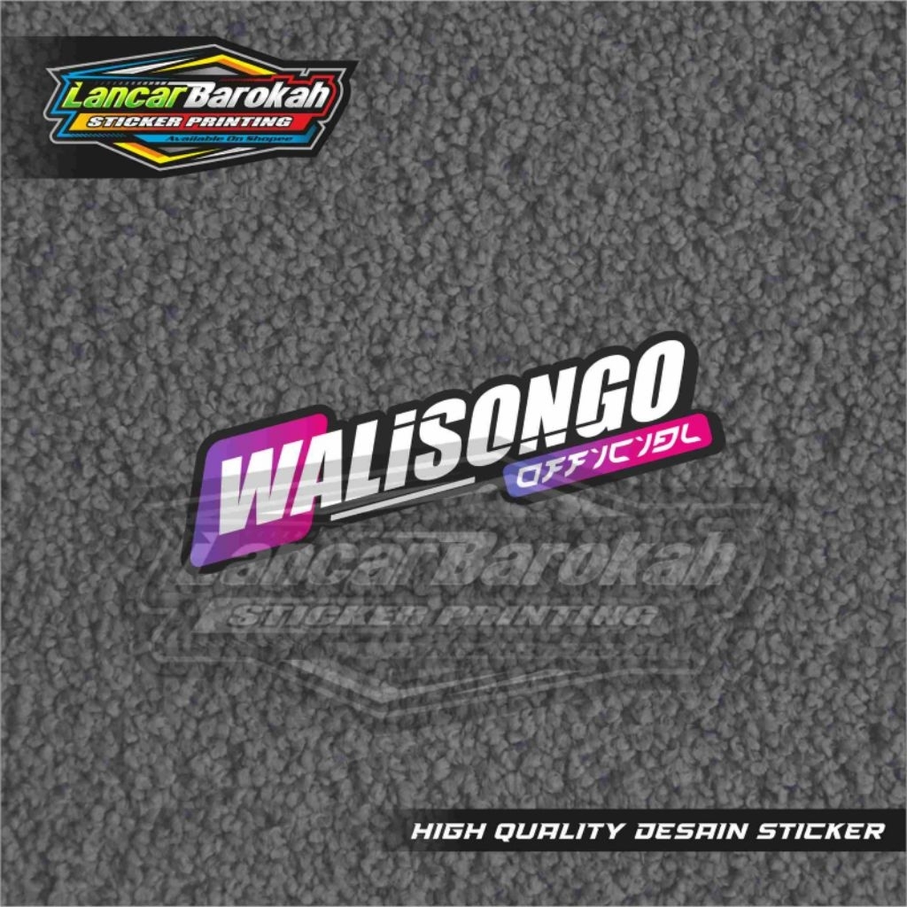 Stiker GL Walisongo Herex Jatim