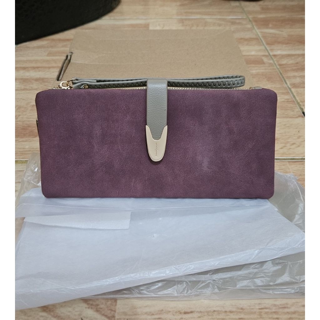 DOMPET FASHION PRETTYZYS MAROON ORIGINAL