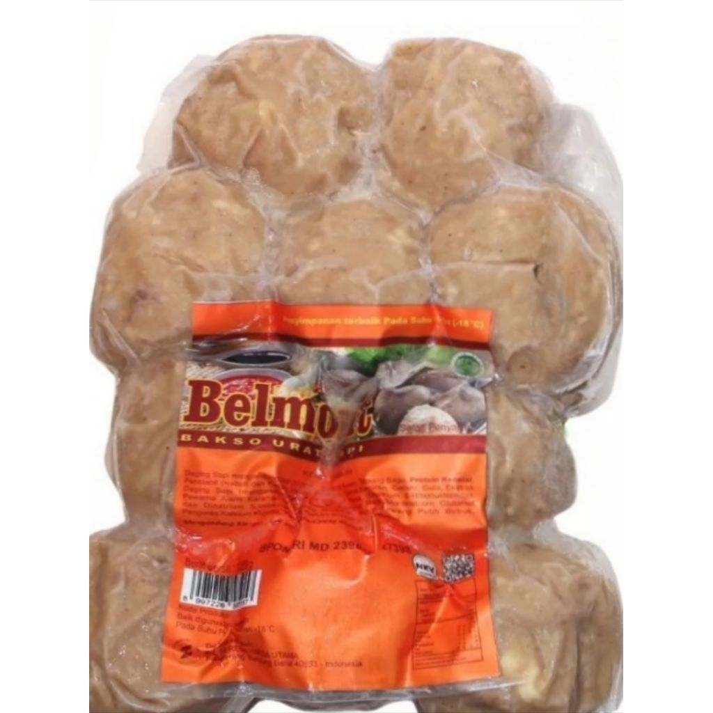 

Kode J. Bakso Sapi Urat Belmont Isi 10 Kemasan 400 Gr