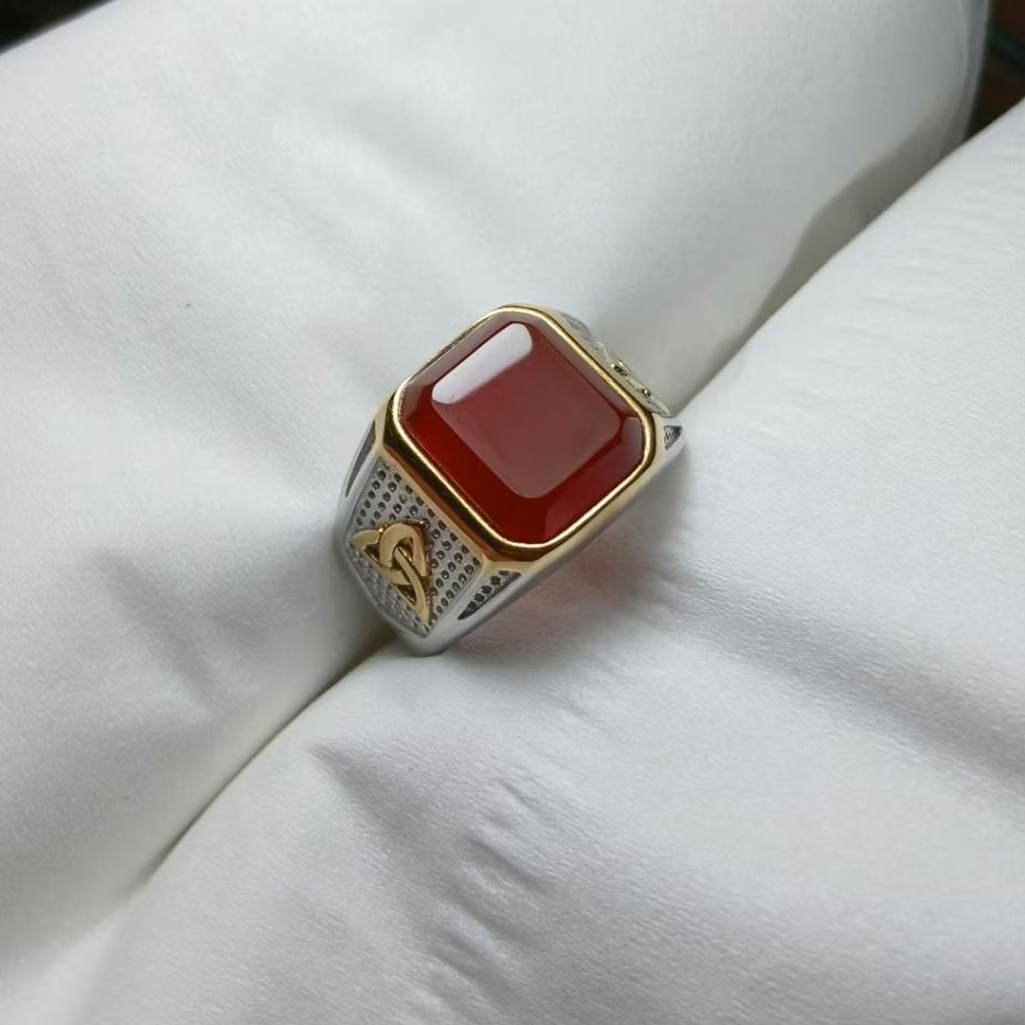 cincin batu yaman ahmer kotak cuting natural