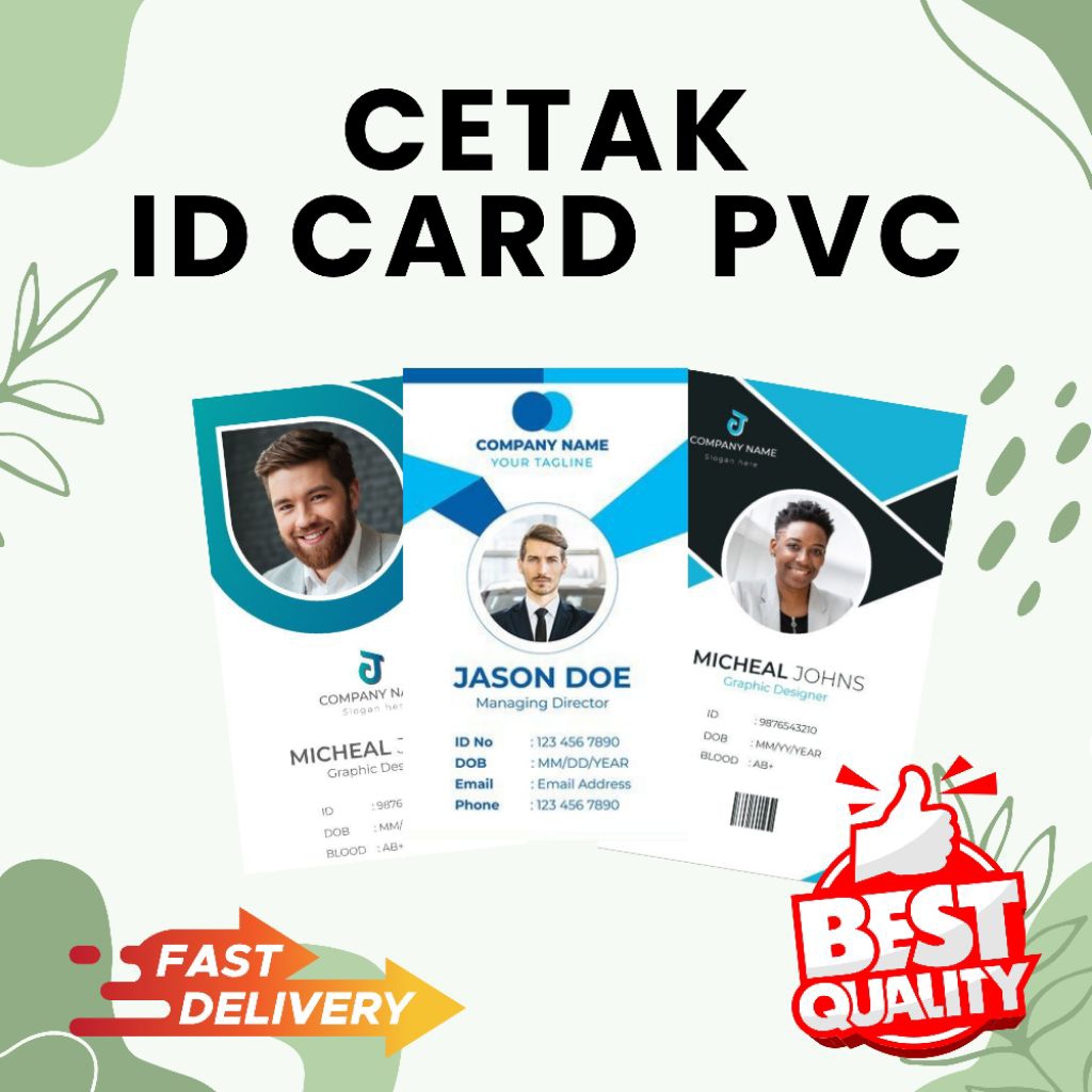 

CETAK CUSTOM ID CARD KANTOR | SEKOLAH | KARTU NAMA | DLL