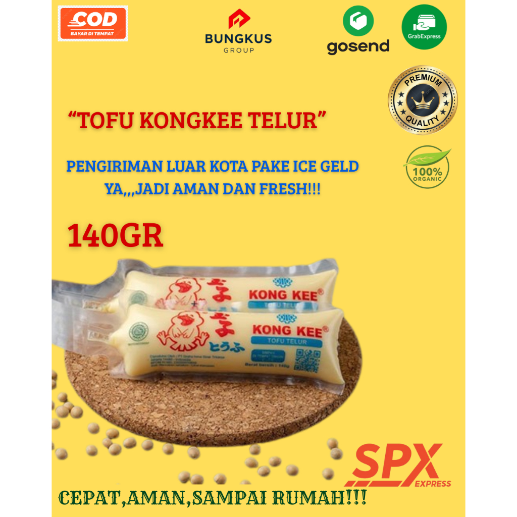 

KIRIM INSTANT TOFU KONGKEE TELUR 140GR MURAH LANGSUNG DARI PABRIK FRESH