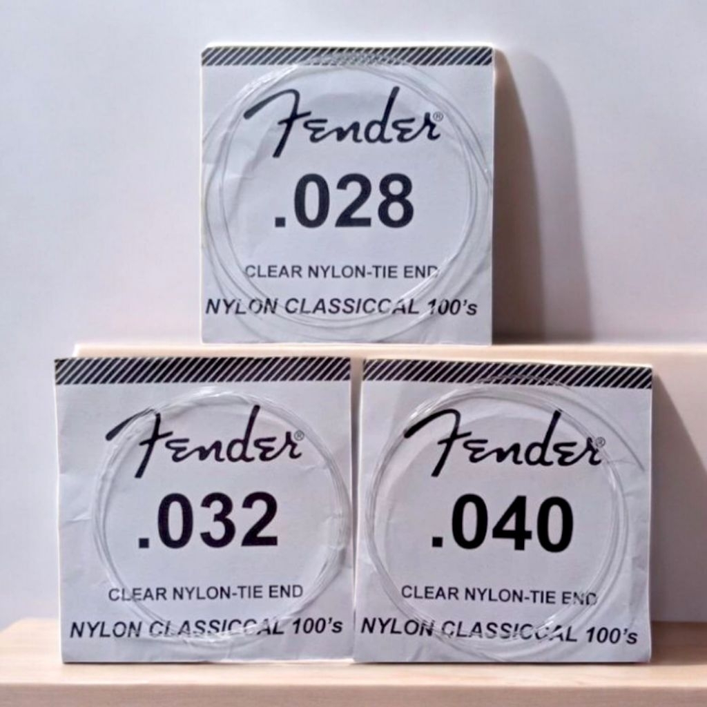 Senar Gitar Klasik Fender Nylon Nilon Satuan Eceran