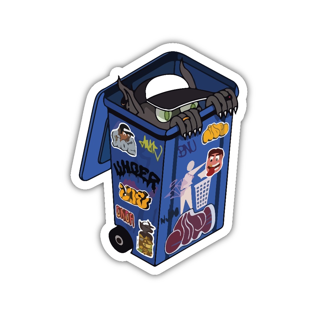 

ZV035 sticker karakter kartun anime aesthetic, stiker vinyl satuan