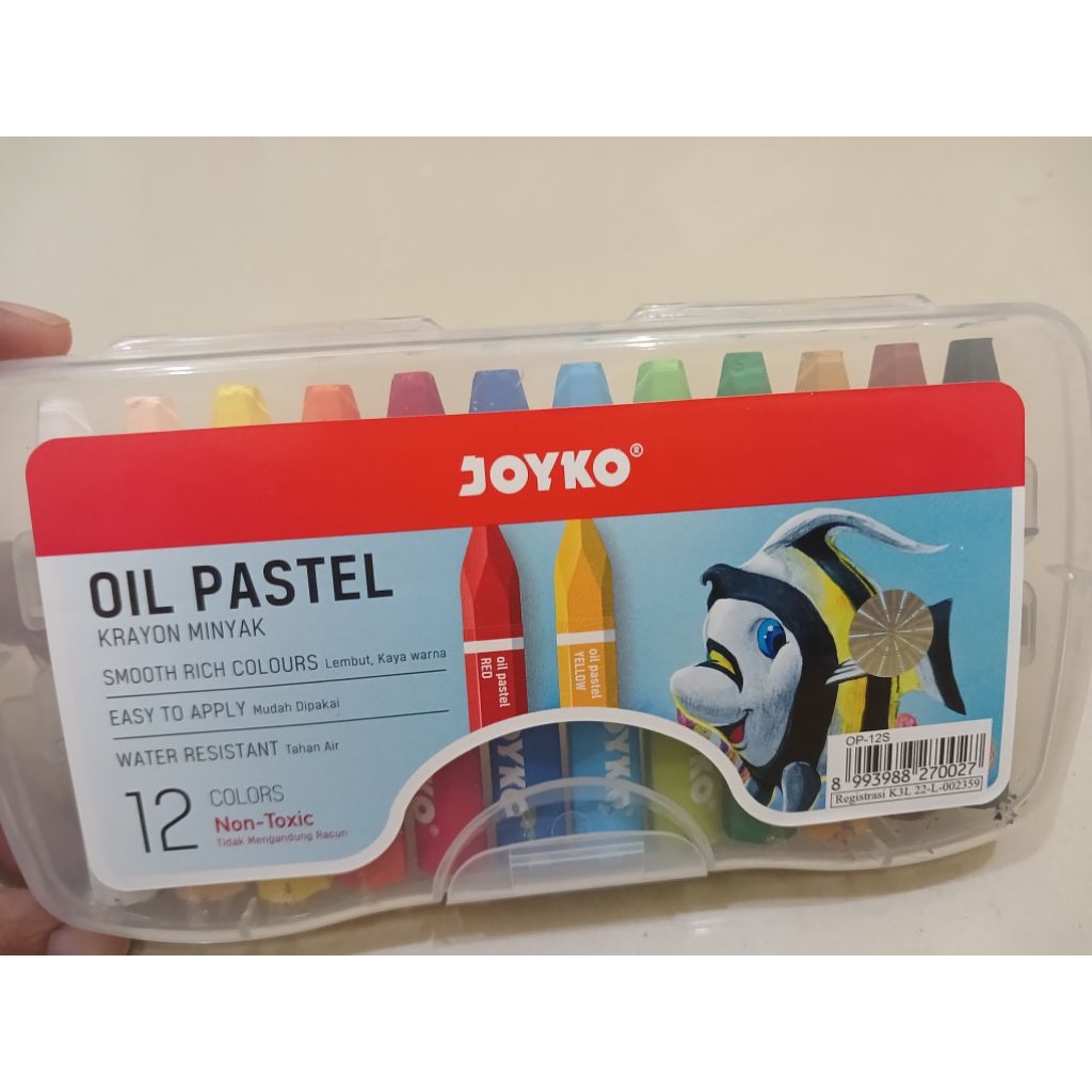 

Crayon Joyko Oil Pastel 12