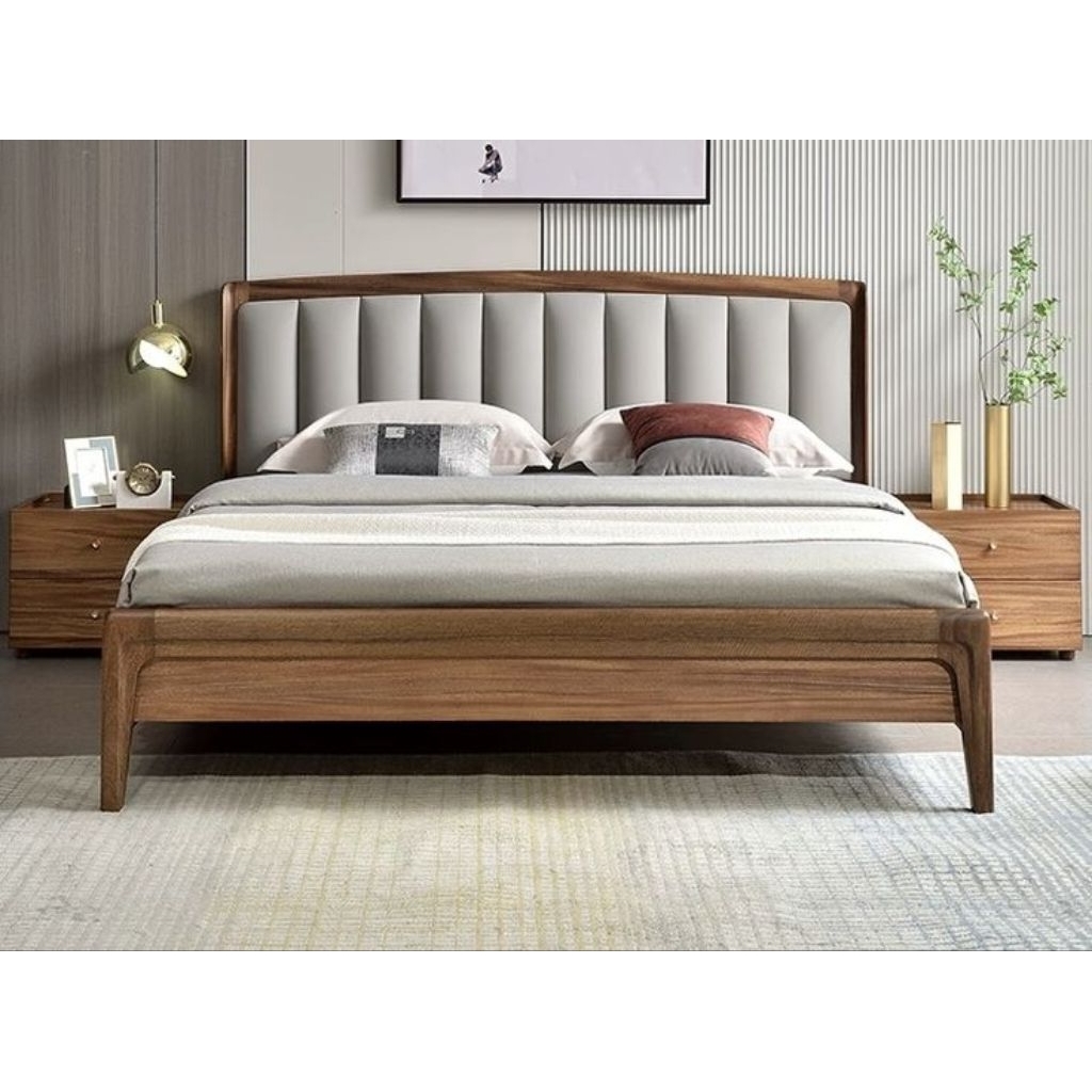 Dipan Tempat Tidur Kayu Jati / Tempat Tidur Kayu Modern / Dipan Tempat Tidur aesthetic / Tempat Tidu