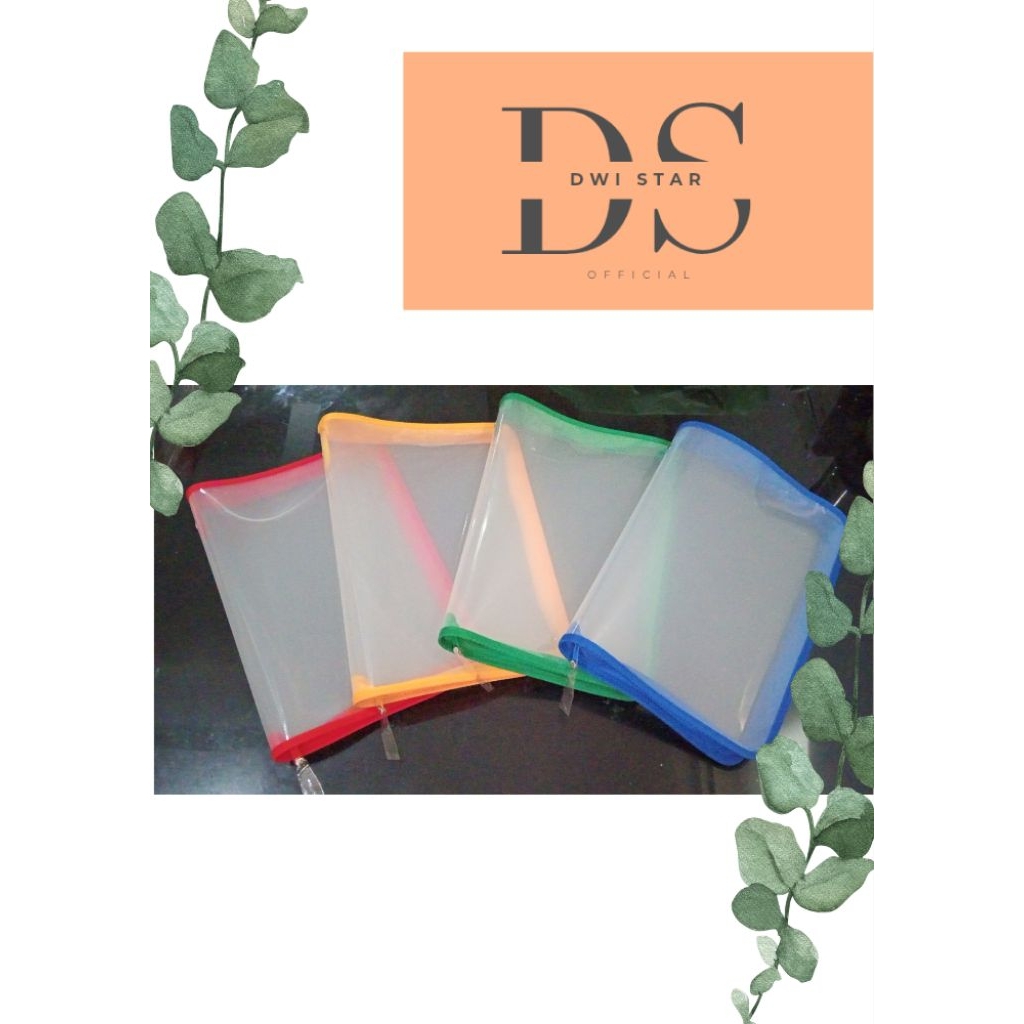 

Map Zipper Bag Resleting A4/Map zaring Resleting A4/Random