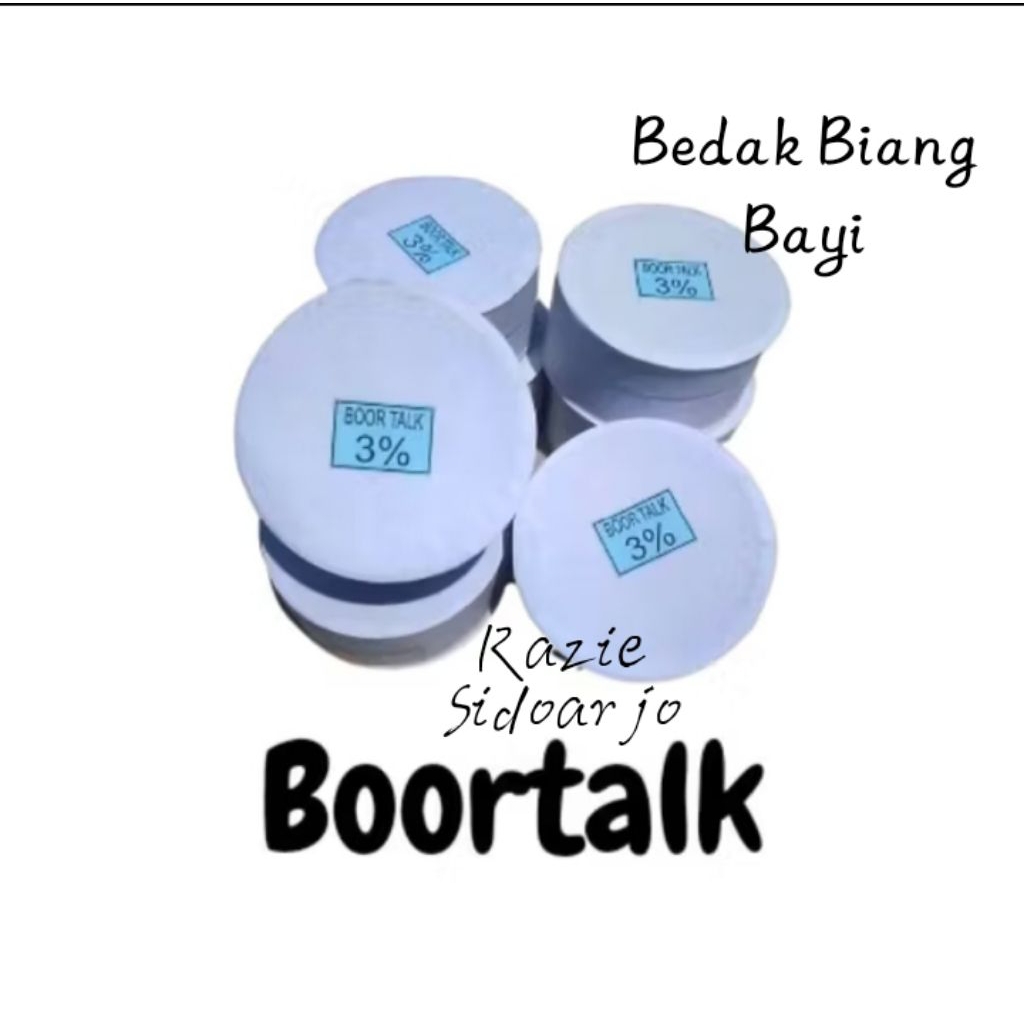 Bedak gatal bayi dan biang keringat 120 gr  | boortalk | obat alergi | obat bayi | Obat Ruam