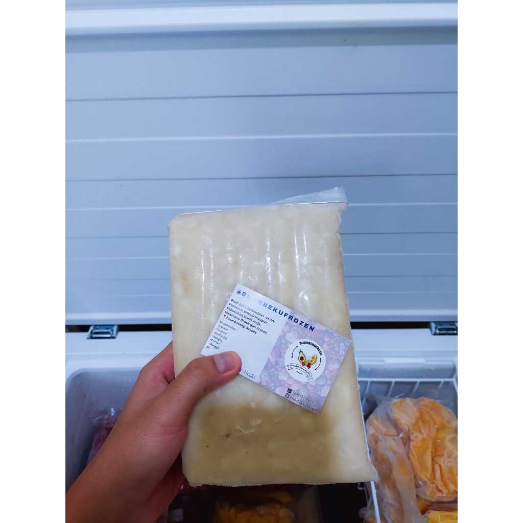 

Sirsak Frozen 1KG Asam,Manis dan Segar tanpa pengawet 100% olahan jus dan konsumsi langsung