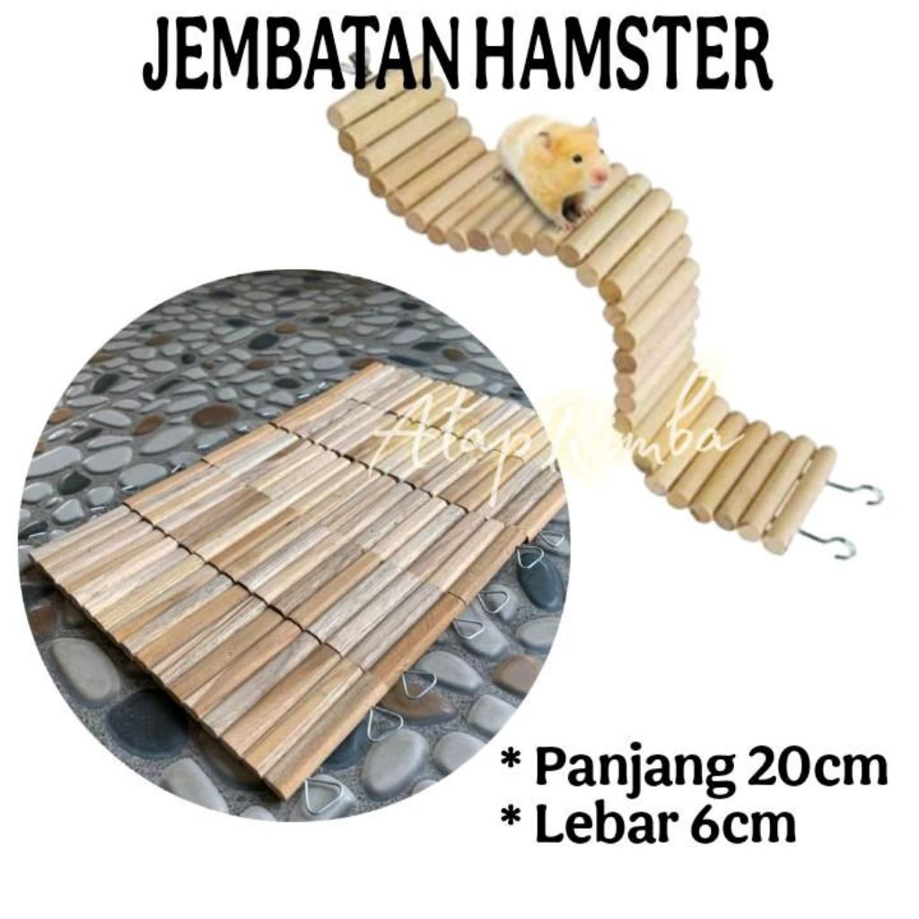 JEMBATAN TEMPAT BERMAIN HAMSTER
