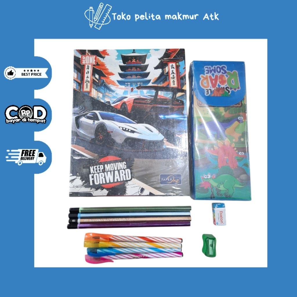 

PAKET HEMAT SET ALAT SEKOLAH LENGKAP
