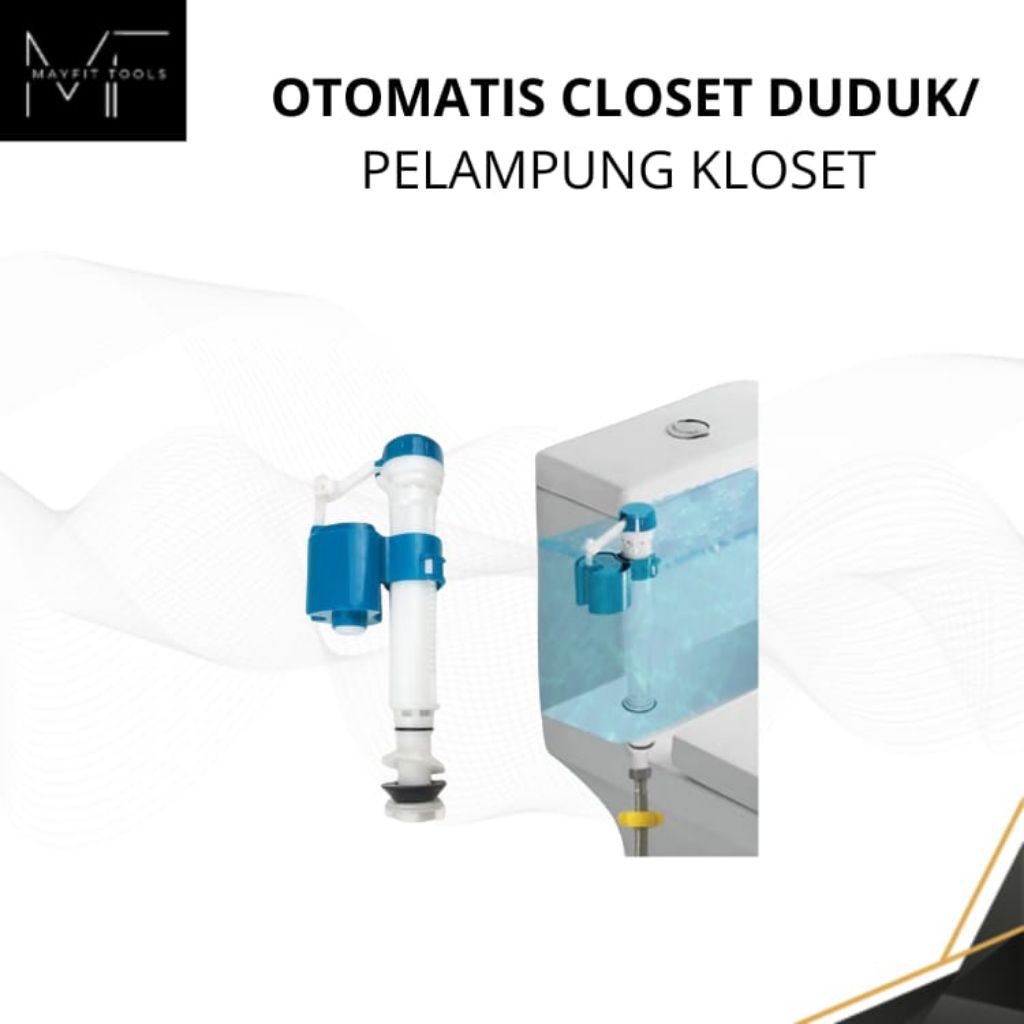 Otomatis closet duduk/Pelampung Closet