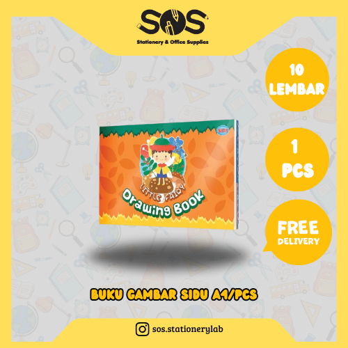 

Buku Gambar Sidu A4 / 1 Pcs