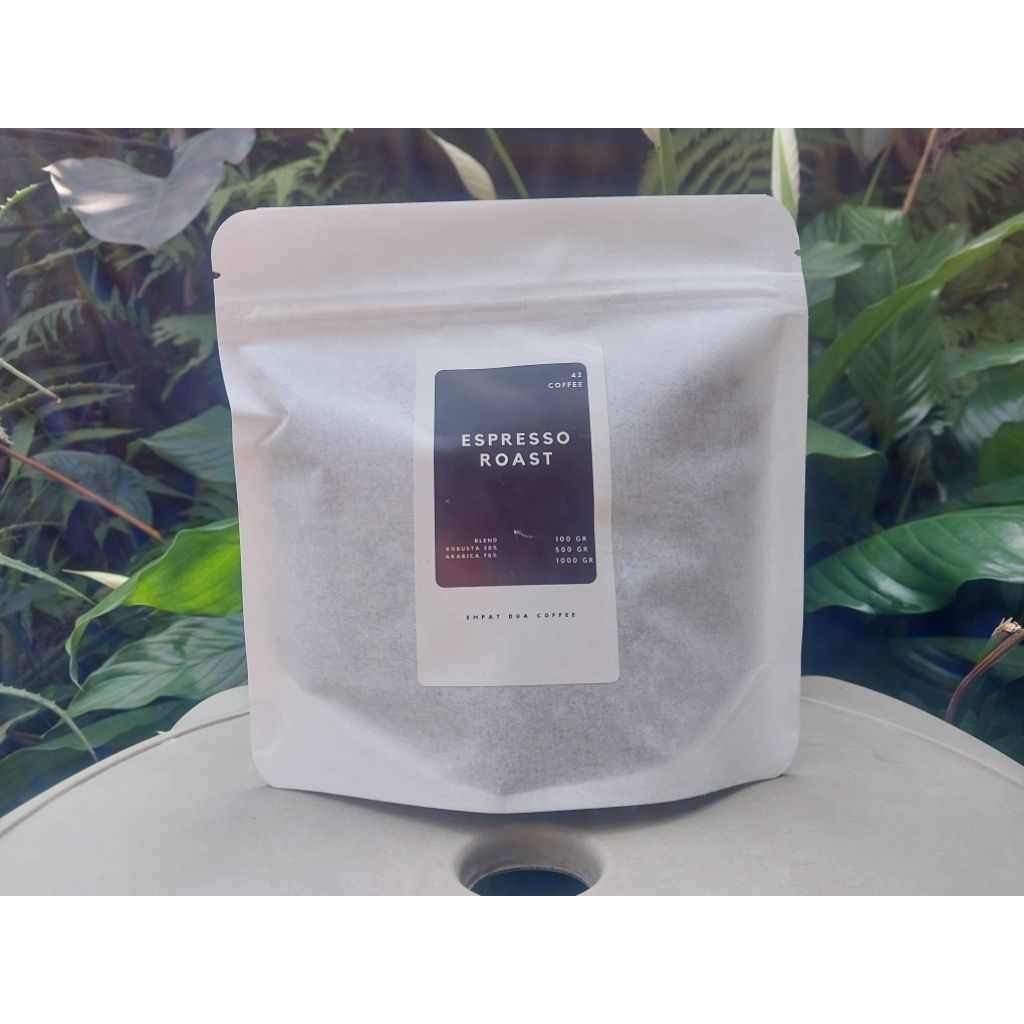 

42 Coffee "ESPRESSO ROAST" Beans | House Blend | Arabica - Robusta | 100Gr • 500Gr • 1000Gr