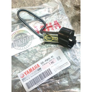 breket pegangan dudukan kabel tali selang rem depan mio sporty