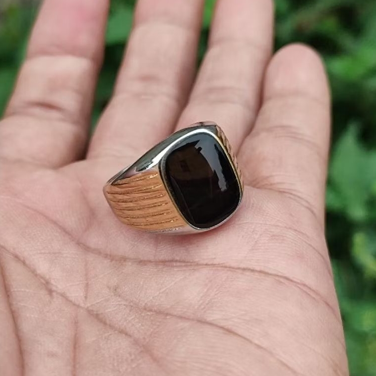 cincin batu akik Yaman Wulung Cibeet