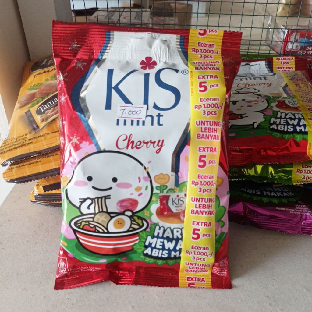 

Permen Kiss Mint Cherry