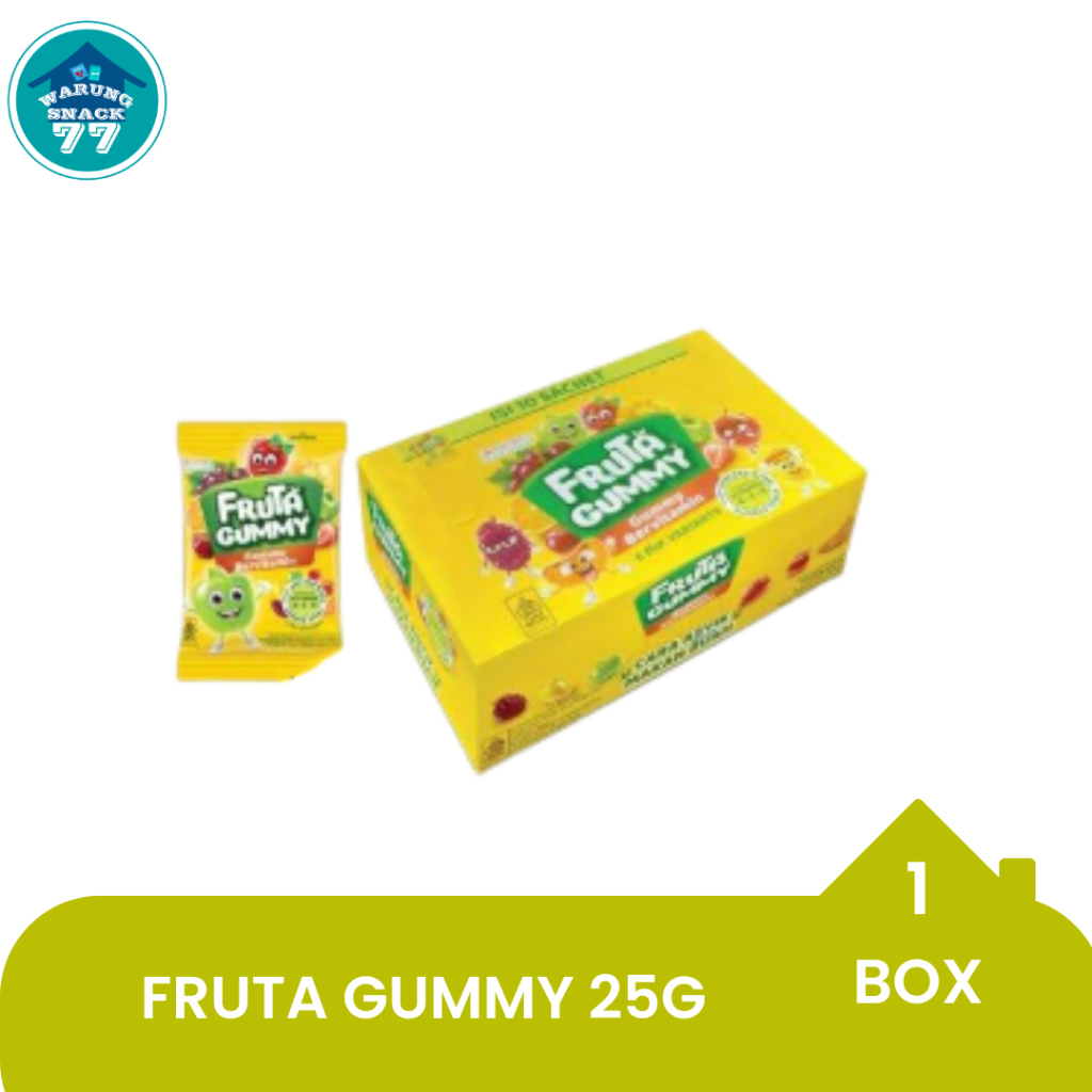 

FRUTA GUMMY 25G BOX