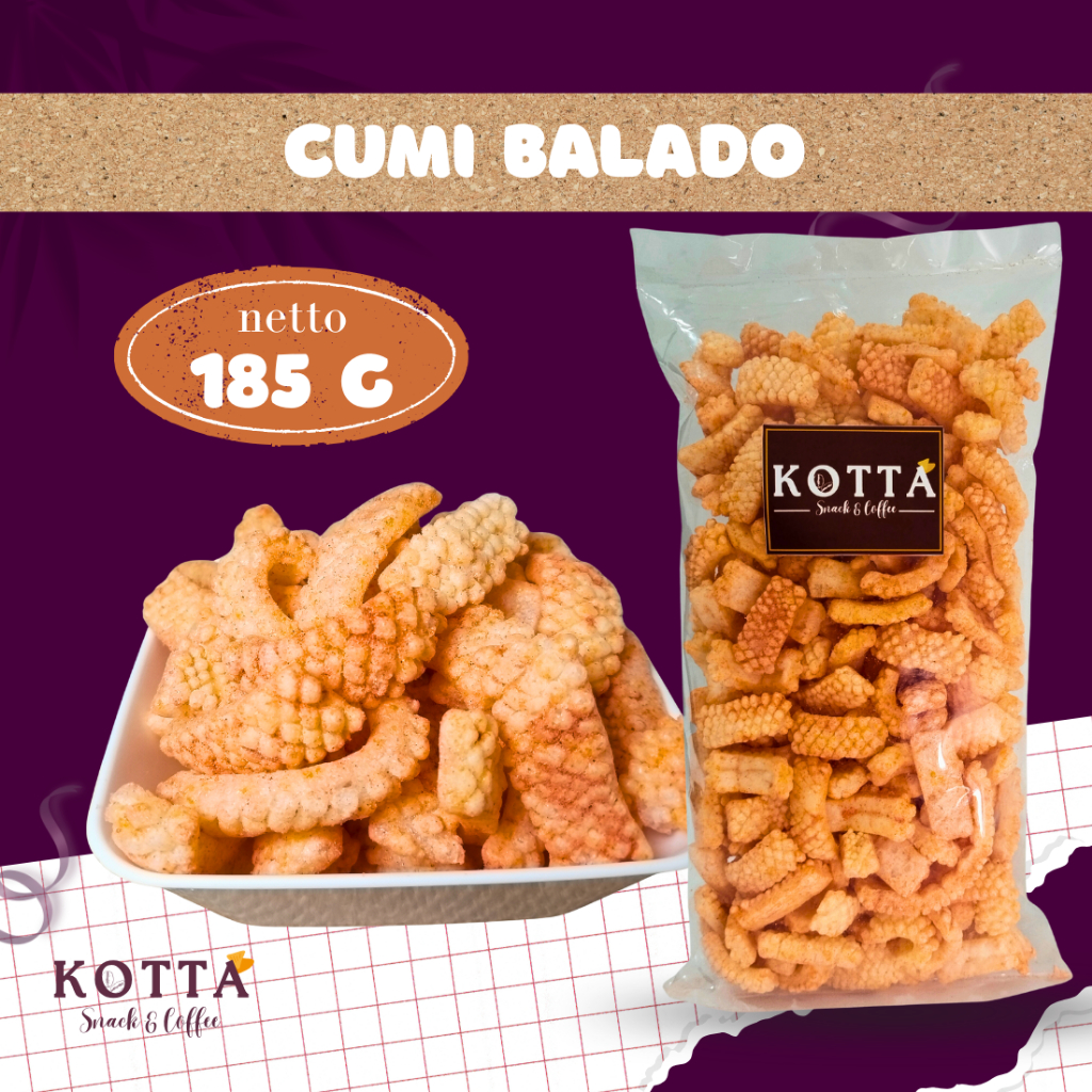 

Cumi Balado 185 gram