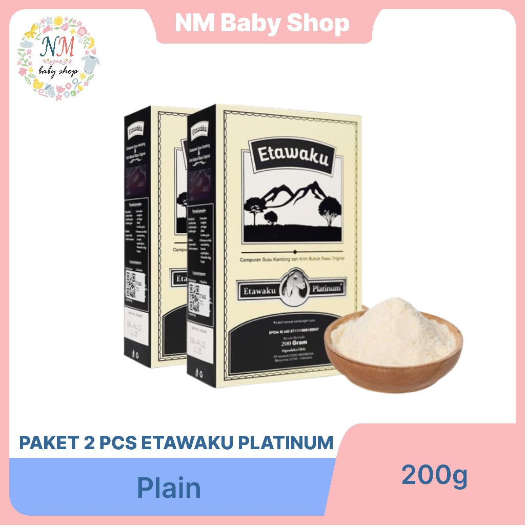 

SUSU ETAWAKU PLATINUM PAKET 2 KOTAK 200GR SUSU KAMBING 200 GR NYERI SENDI DAN KESEMUTAN NM SSKD