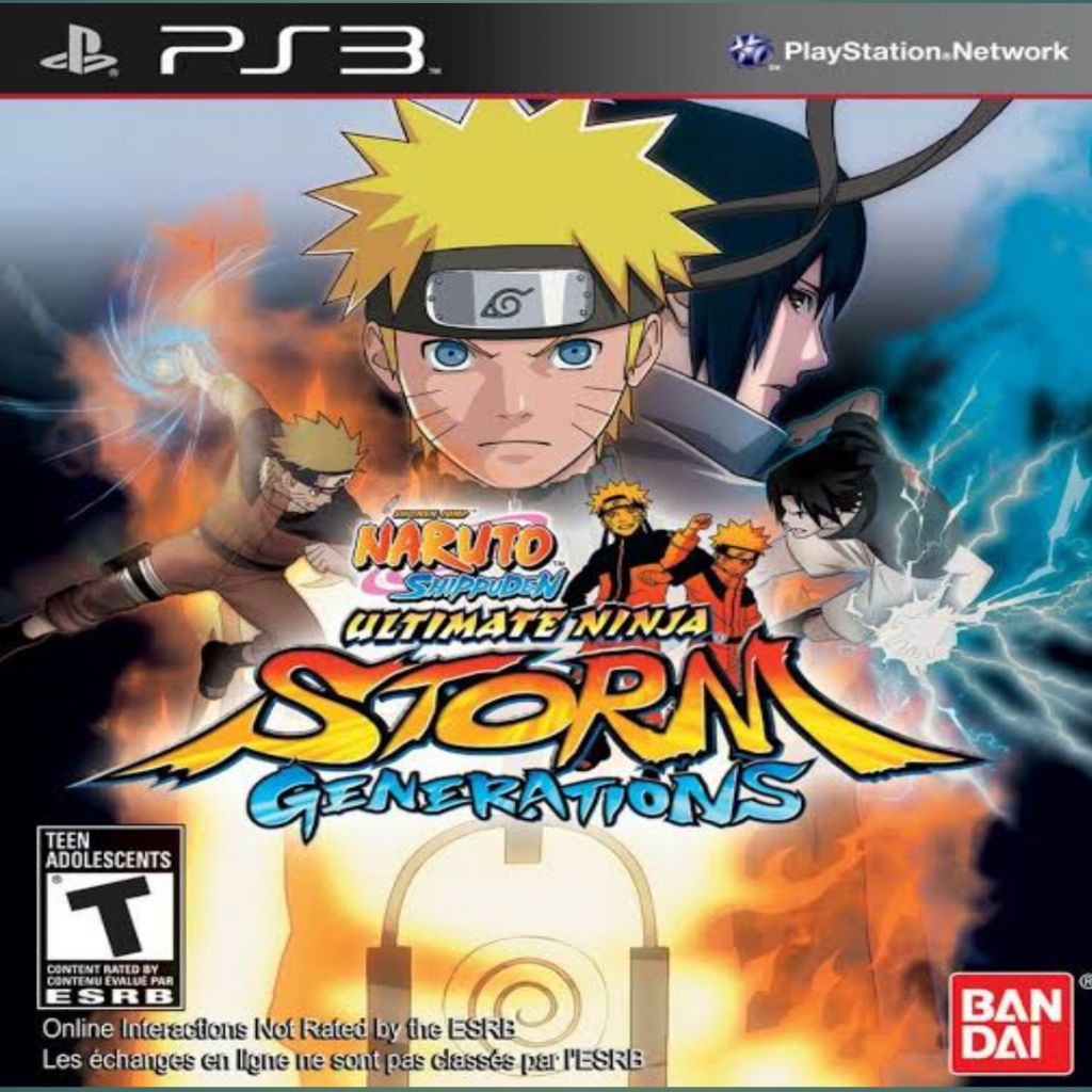 DVD game ps3 Naruto Shippuden Ultimate Ninja Storm Generation