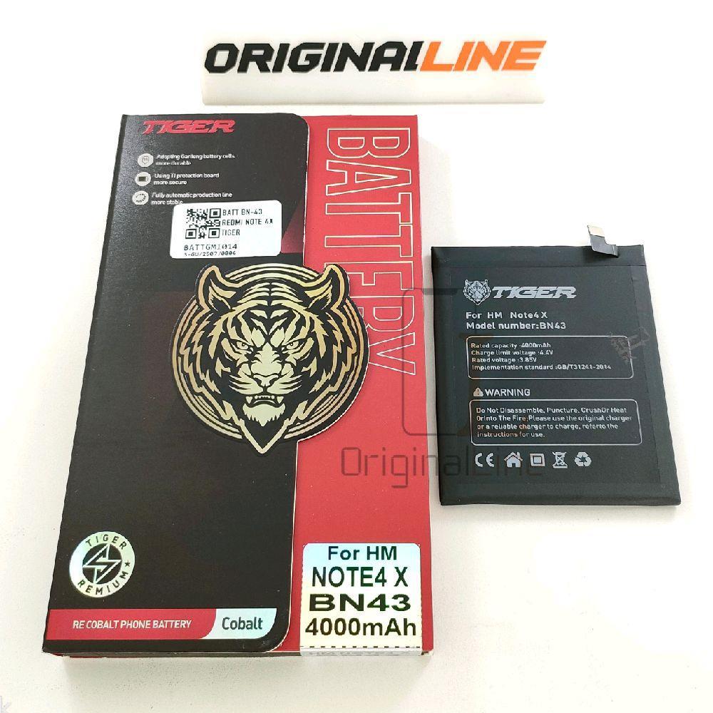 BATERAI BN-43 / BN43 / BN 43 / BATT / FOR REDMI NOTE 4X / BATERE / BATRE / BATTERY TIGER