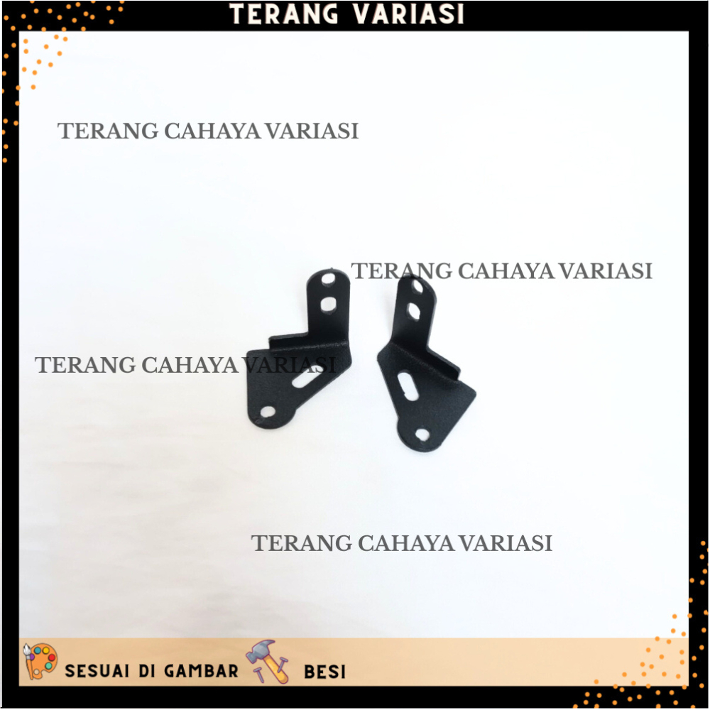 BRACKET BRAKET LAMPU TEMBAK FOGLAMP BEAT FI 2012 2013 2014 2015 BREKET LAMPU TEMBAK L V3 BREKET LAMP