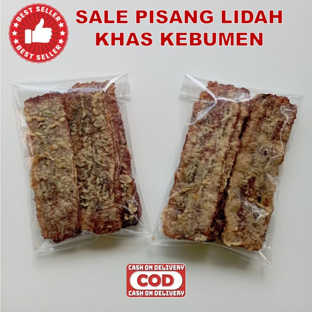 

Sale Pisang Lidah Crispy Asli Kebumen