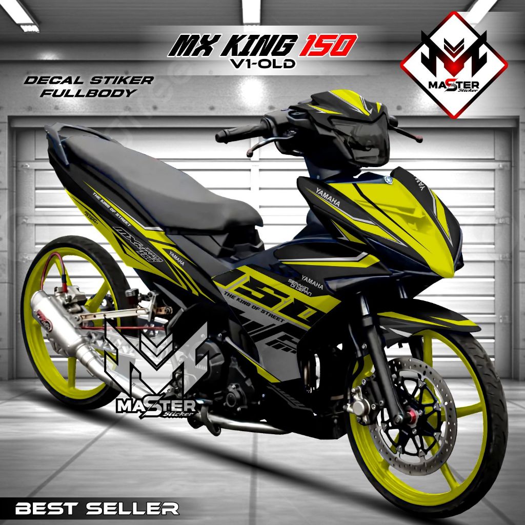 Decal Mx King 150 Full Body Dekal Mx King 150 Full Body Stiker Mx King 150 Full Body Variasi Stripin