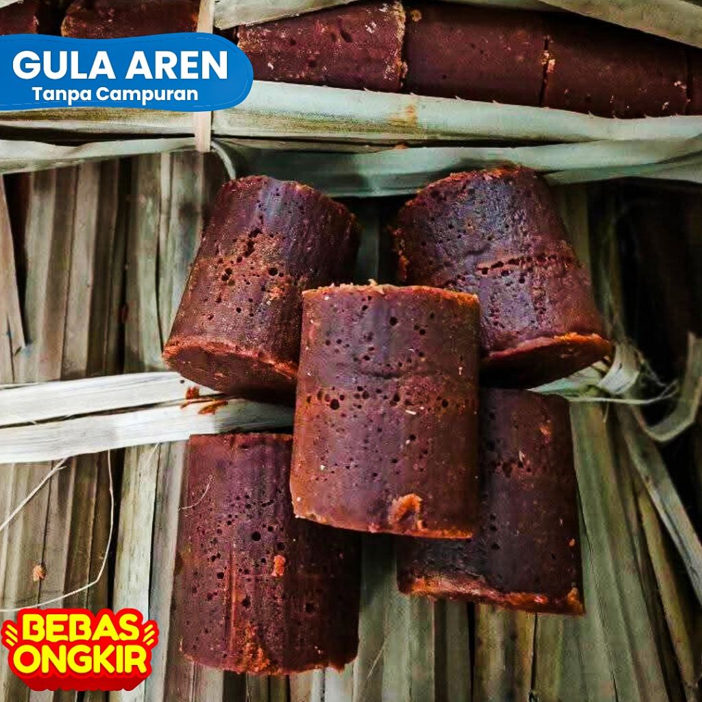 

GULA AREN ASLI 100% 1KG KHAS CIANJUR JAWA BARAT