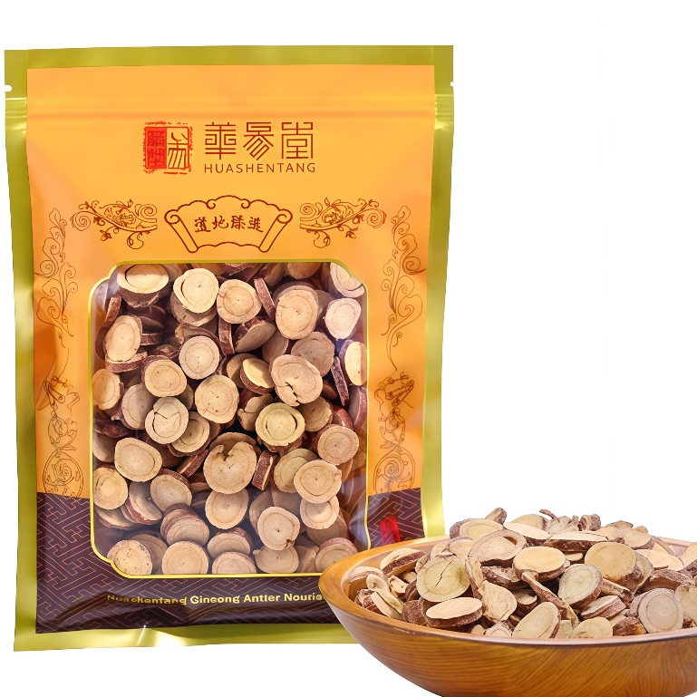 

Akar Phoo Licorice GANCAO（甘草）/ Ramuan Herbal Phoo / Phoo Kering / Akar Manis Kering / Irisan Akar Manis 200gr