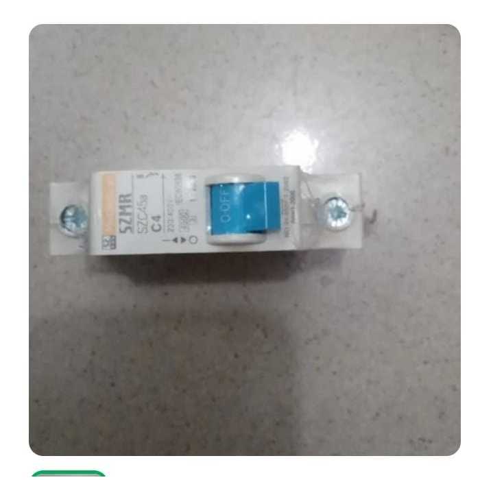 RG7836 mcb ncb sni szmr 4a 4ampere 4 ampere c4 bagus by PCM LTC GLODOK