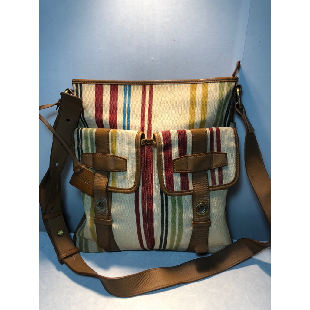 vintage bally sling bag man