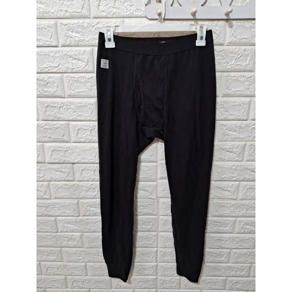 M03 legging cowok UNIQLO HEATTECH extrawarm