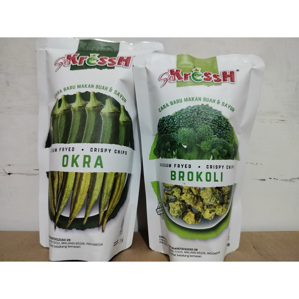 

Keripik Sayur Brokoli So Kressh 50gr