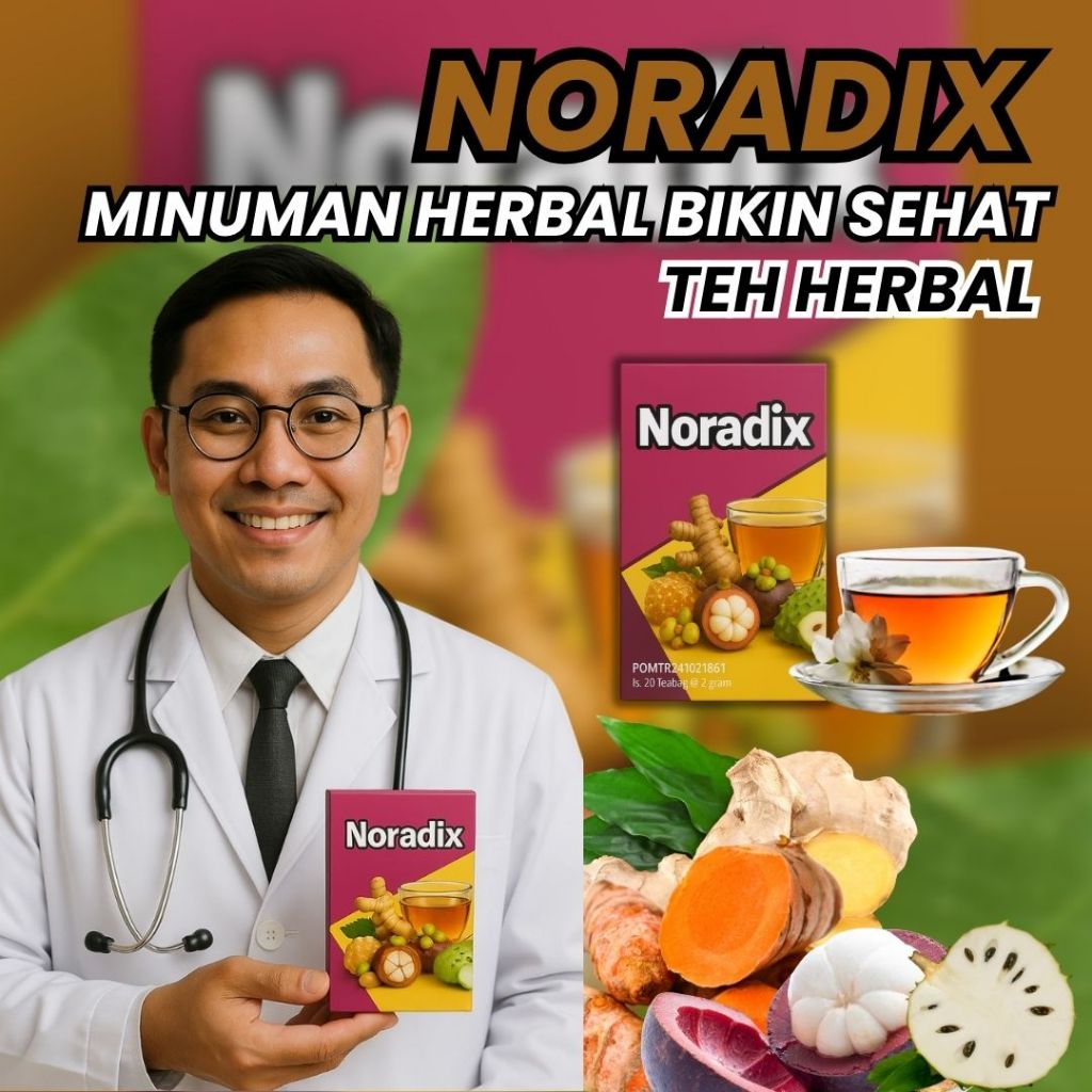 

Teh Noradix Minuman Herbal Bantu Atasi Tumor Kanker Dan Benjolan