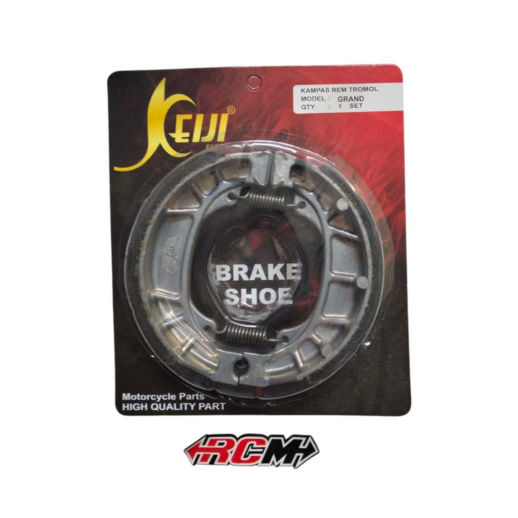 KAMPAS REM SHOE SET BRAKE SDH SAMA PER PIR NYA TROMOL TEROMOL GRAND SUPRA X 125 REVO ABSOLUTE BLADE 