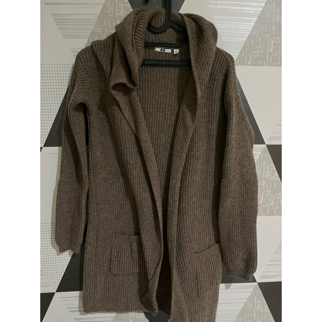 Uniqlo long coat cardigan