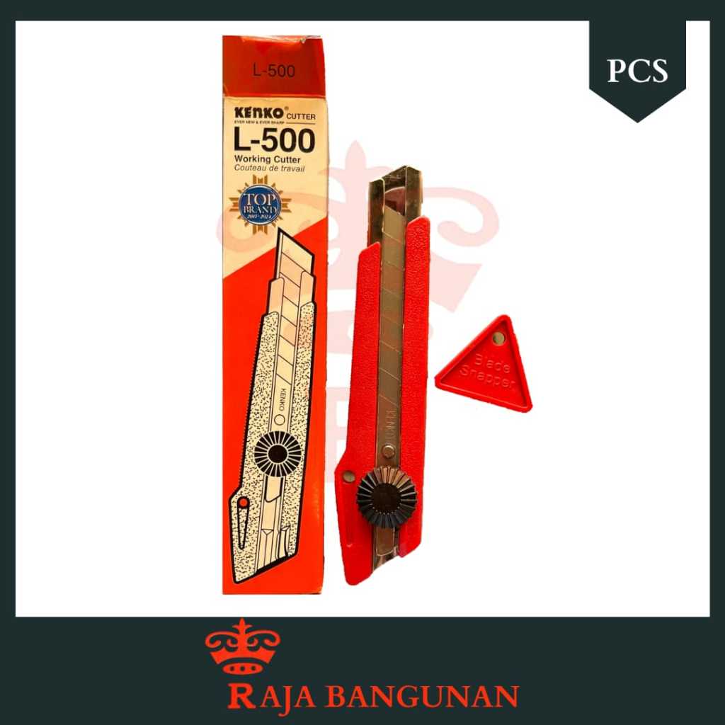

KATER BESAR KENKO L500 PISAU CUTTER SERBAGUNA ORIGINAL TERMURAH